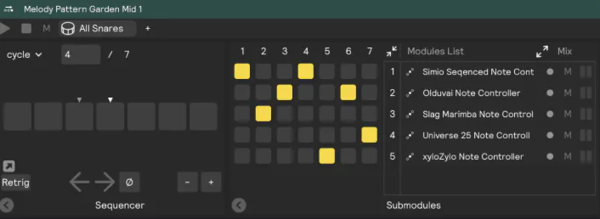 Présentation des modules