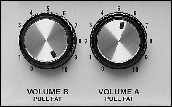 2 channels with independent Volume and PULL FAT feature.