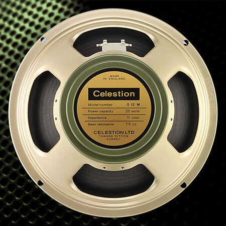 Built-in 4x12 G12M Cab