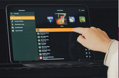 FUNZIONAMENTO INTUITIVO CON L'APP SMART PIANIST DI YAMAHA