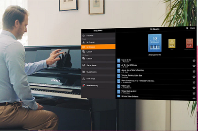 ESERCITI CON I TUOI CANZONI PREFERITI CON L'AMPIA SELEZIONE DI BRANI PREINSTALLATI