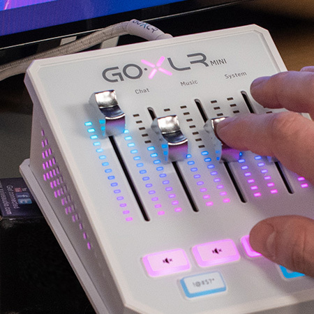 12 Sound Cards = 1 GoXLR MINI-WH