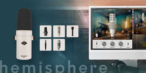 Obtenez le son des Mics dynamiques classiques avec Hemisphere