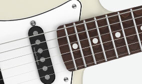 Graduated Scalloped Fingerboard