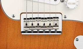 Ponte Stratocaster Hard-Tail vintage americano