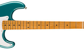 7.25” RADIUS MAPLE FINGERBOARD MIT VINTAGE TALL FRETS