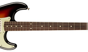 7.25” RADIUS ROSEWOOD FINGERBOARD MIT VINTAGE TALL FRETS