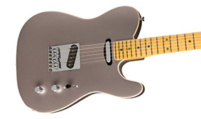 Slim Aerodyne Basswood Body with Bound Carved Top