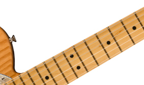 7.25&rdquo ; RADIUS MAPLE FINGERBOARD