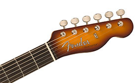 NITROCELLULOSE LACQUER VIOLIN BURST FINISH WITH MATCHING PAINTED HEADSTOCK