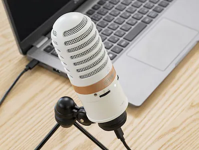 High-resolution condenser microphone