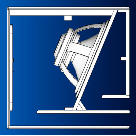 Projeto de gabinete passa-banda
