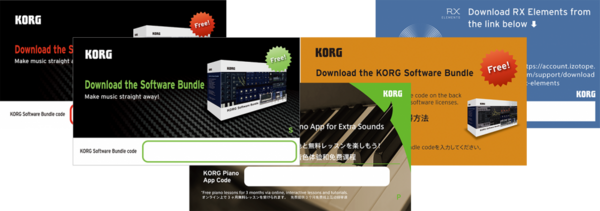 Kostenloses Musiksoftware-Paket