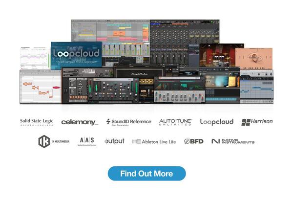 Pacchetto di produzione SSL GRATUITO con interfaccia audio SSL 18