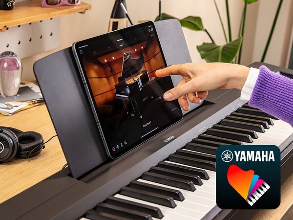 Greifen Sie über die App einfacher auf die Funktionen dieses Instruments zu