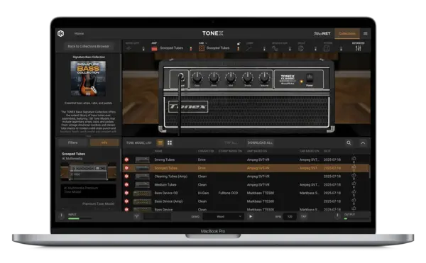Collezione Signature per basso TONEX