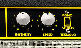 Harmonisches Tremolo mit Mono/Stereo-Schalter