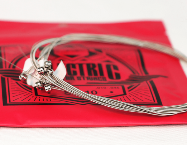 Corde per chitarra elettrica in lega nichelata per un suono brillante e stratificato e una lunga dur