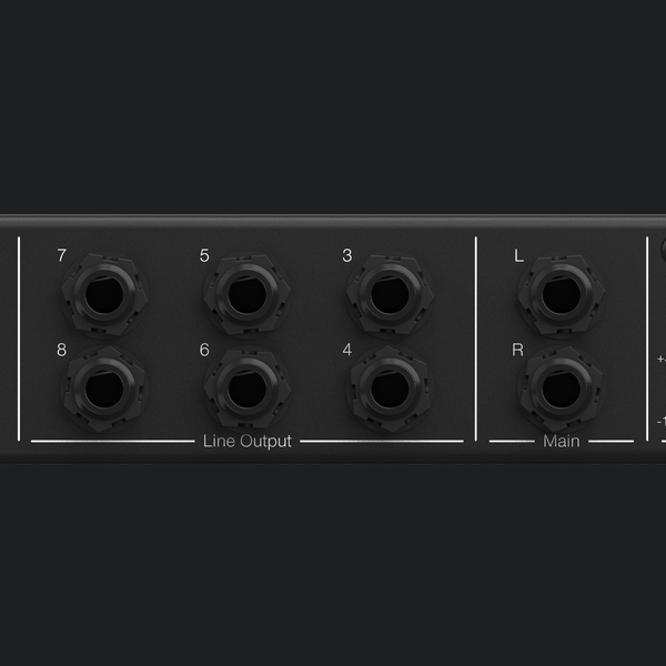DC-COUPLED LINE OUTPUTS