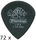 Dunlop Tortex Pitch Black Jazz - 1.14 (72 picks)