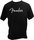 Fender Fender Logo black T-Shirt (Medium)
