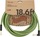 Fender Festival Instrument Cable (5.5m angled pure hemp green)