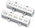 MEC Passive J/J-Style Bass Pickup Set / 5-String (chrome)