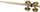 RhythmTech RT1411 Drum Stick Jingler (brass)