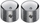 Schaller Poti Dome Speed Satin Pearl (set of 2)