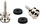 Schaller S-Locks Safety Belt (2 single belt pins, chrome, S screw)