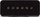 Seymour Duncan SP90-2 Bridge / Hot Soapbar Bridge (black)