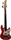 Sire Marcus Miller V7 5ST Alder Fretless 2nd Gen (bright metallic red)