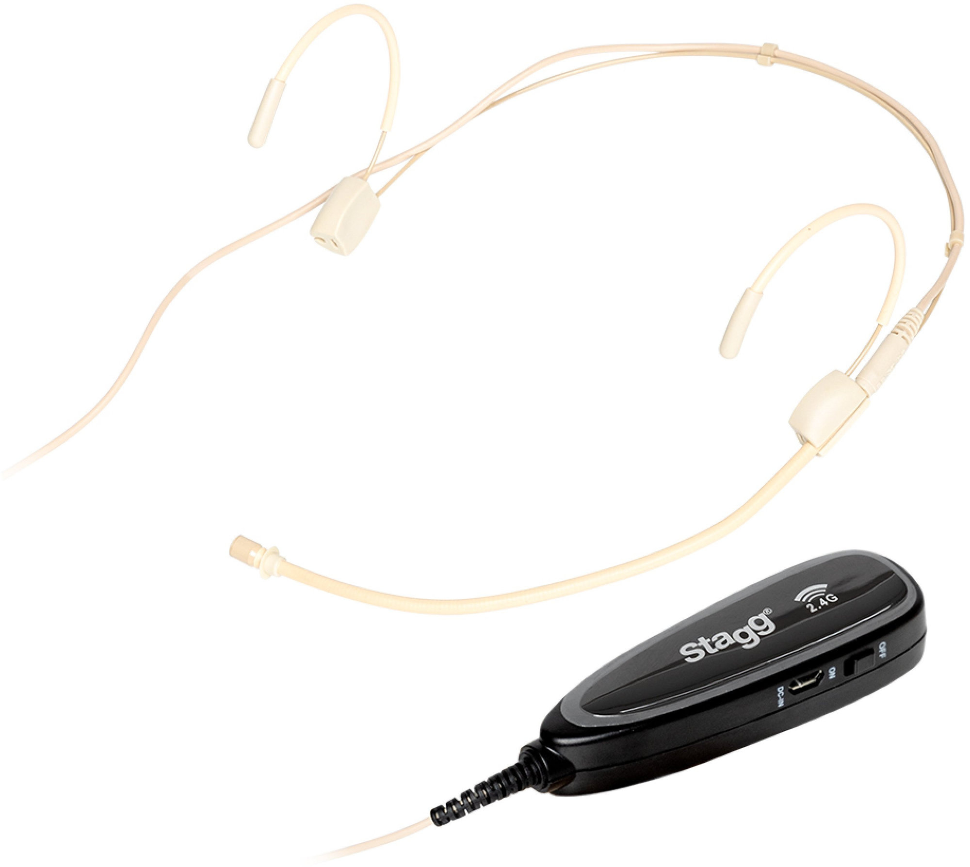 Stagg SUW 12H-BE UHF Beige Wireless Headset (2.4 GHz)