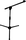 Ultimate Support MC-41TB Tripod base/telescoping boom (short height)