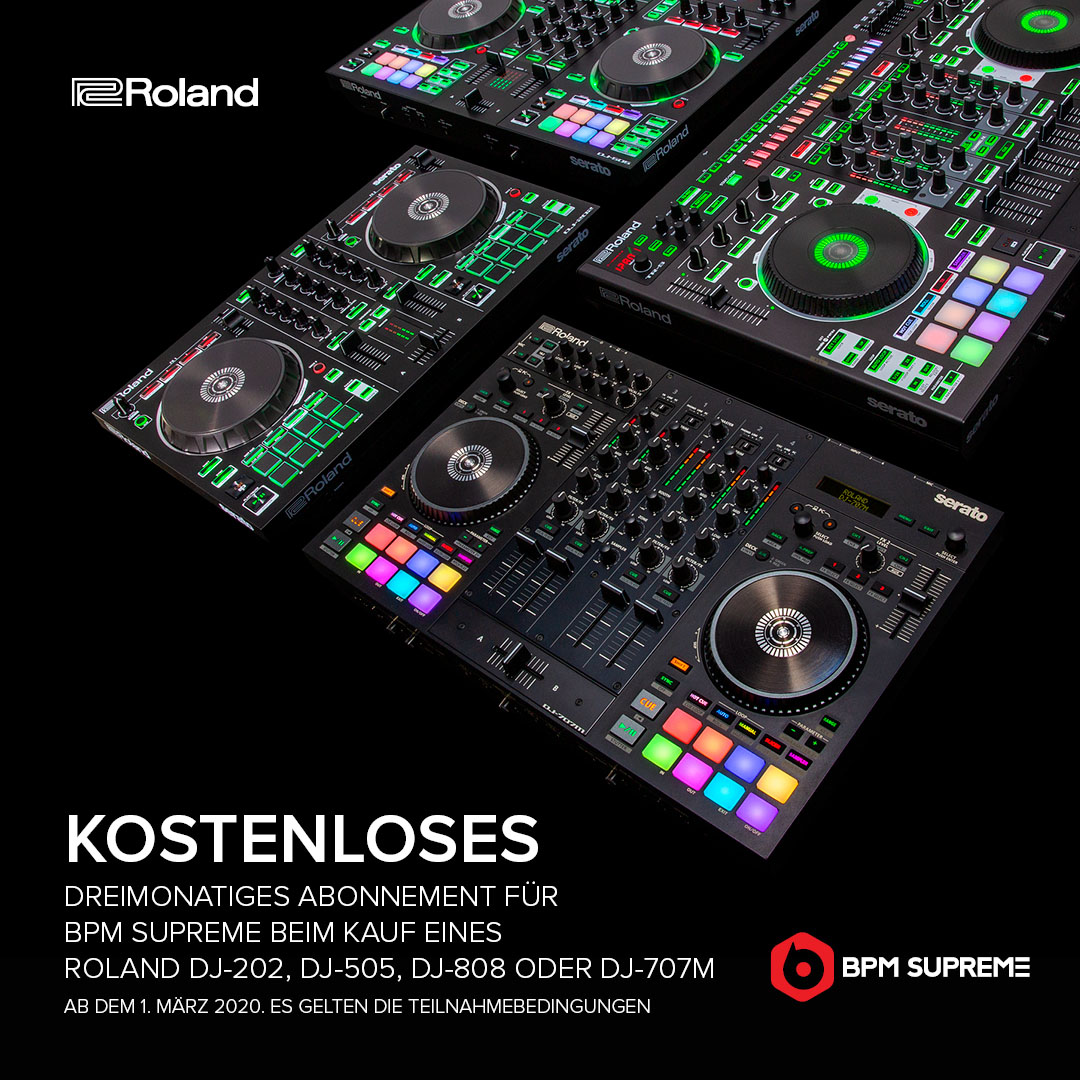 Roland DJ BPM Supreme Promo